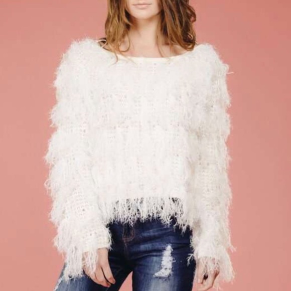 Zero Degrees Celsius Shaggy Knit Sweater | Size XS - Picture 1 of 10